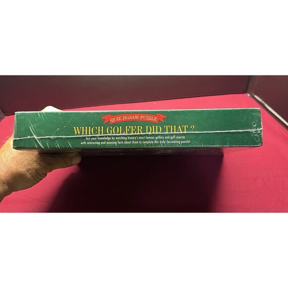 Which Golfer Did That? ~ 252 Piece Jigsaw Puzzle ~ Brand New ~ Factory Sealed - Picture 4 of 5